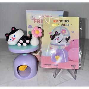 Rico Happy Friends Together Blind Box Confirmed Kancho with Vase with RARE Card